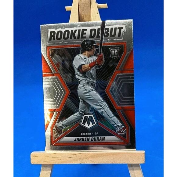 2022 Panini Mosaic - Rookie Debut Jarren Duran #RD-1 (RC) - Picture 3 of 6